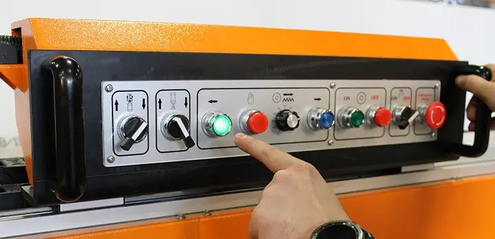 Controls for mitering on Miter X